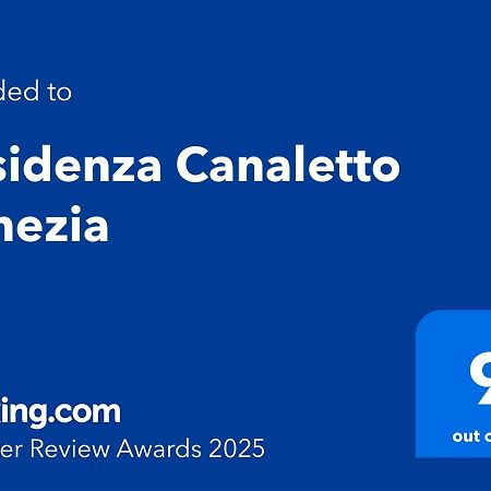Residenza Canaletto Venezia Exteriör bild